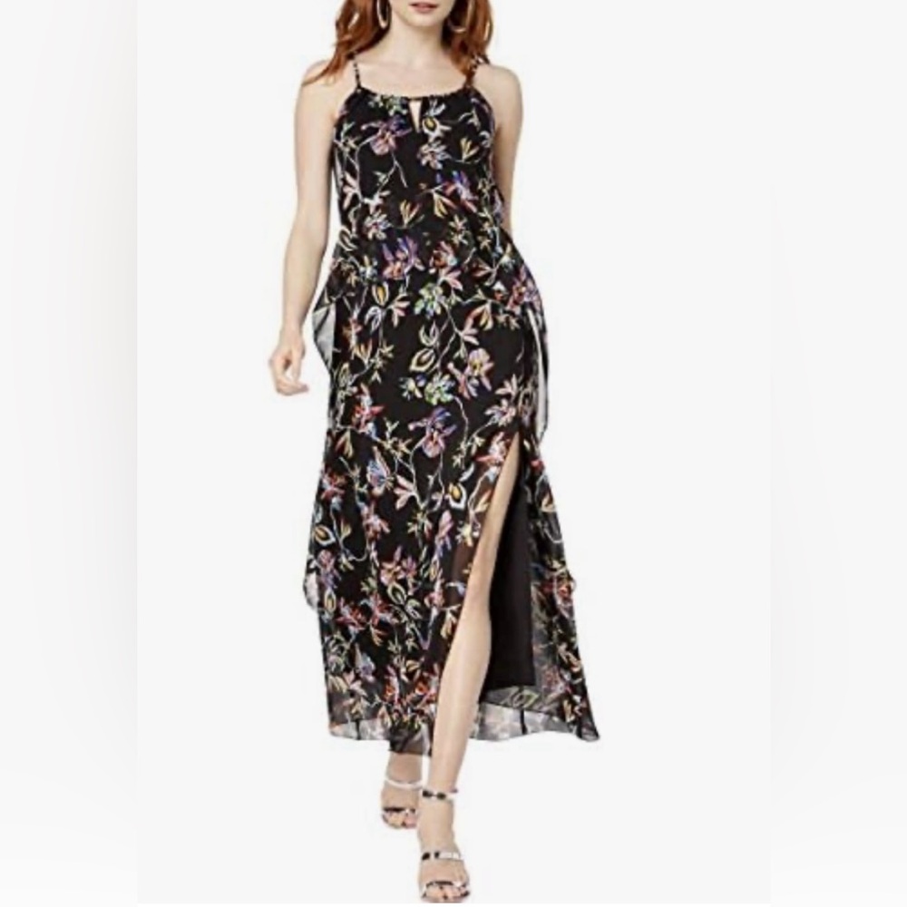 Bar III | Light Weight with Flutter Detail Dress